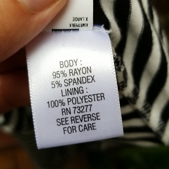 VGUC Sz XL Elle Stripe Dress - Picture 3 of 6